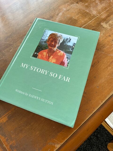Great example of a completed life story book