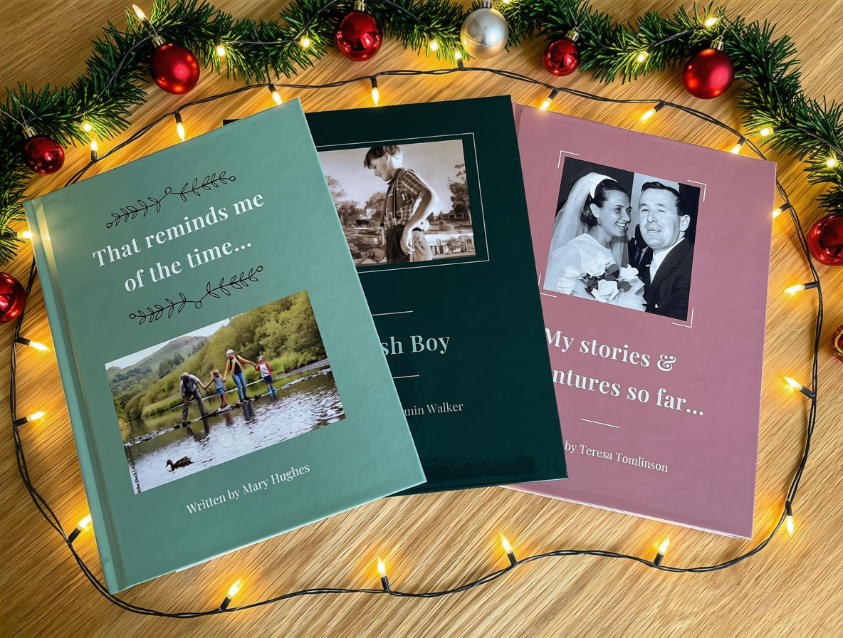 Last-minute Christmas gifts - YourStory life story book UK